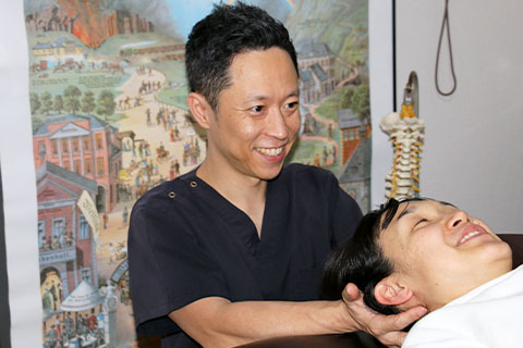 頭痛施術